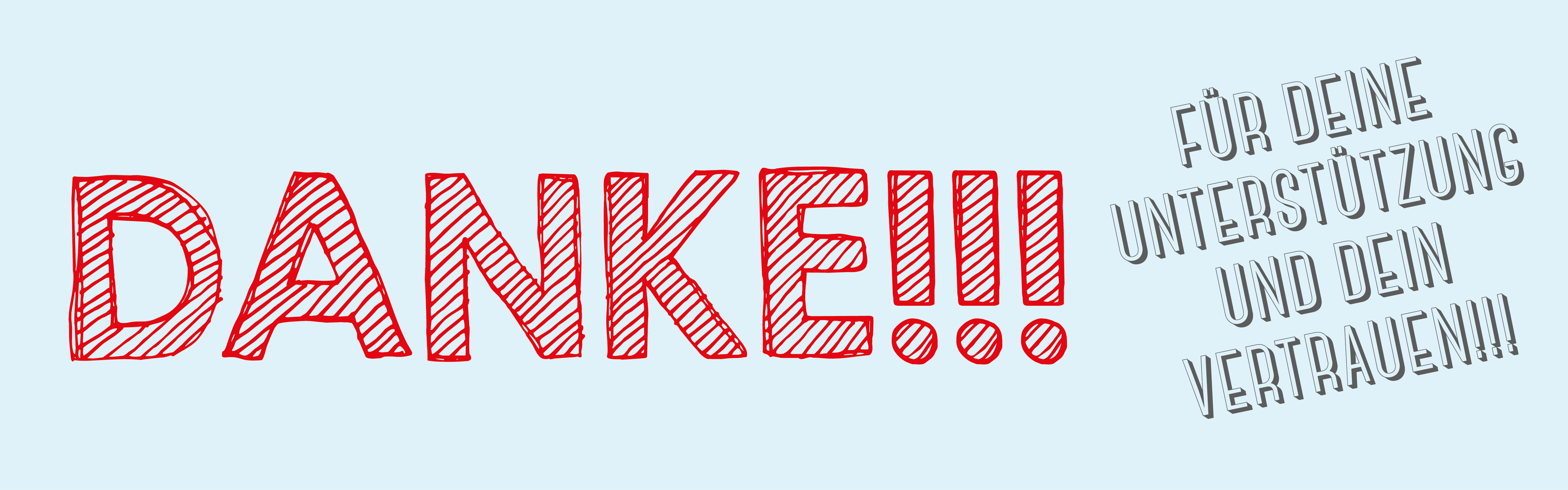 Danke Banner Danke