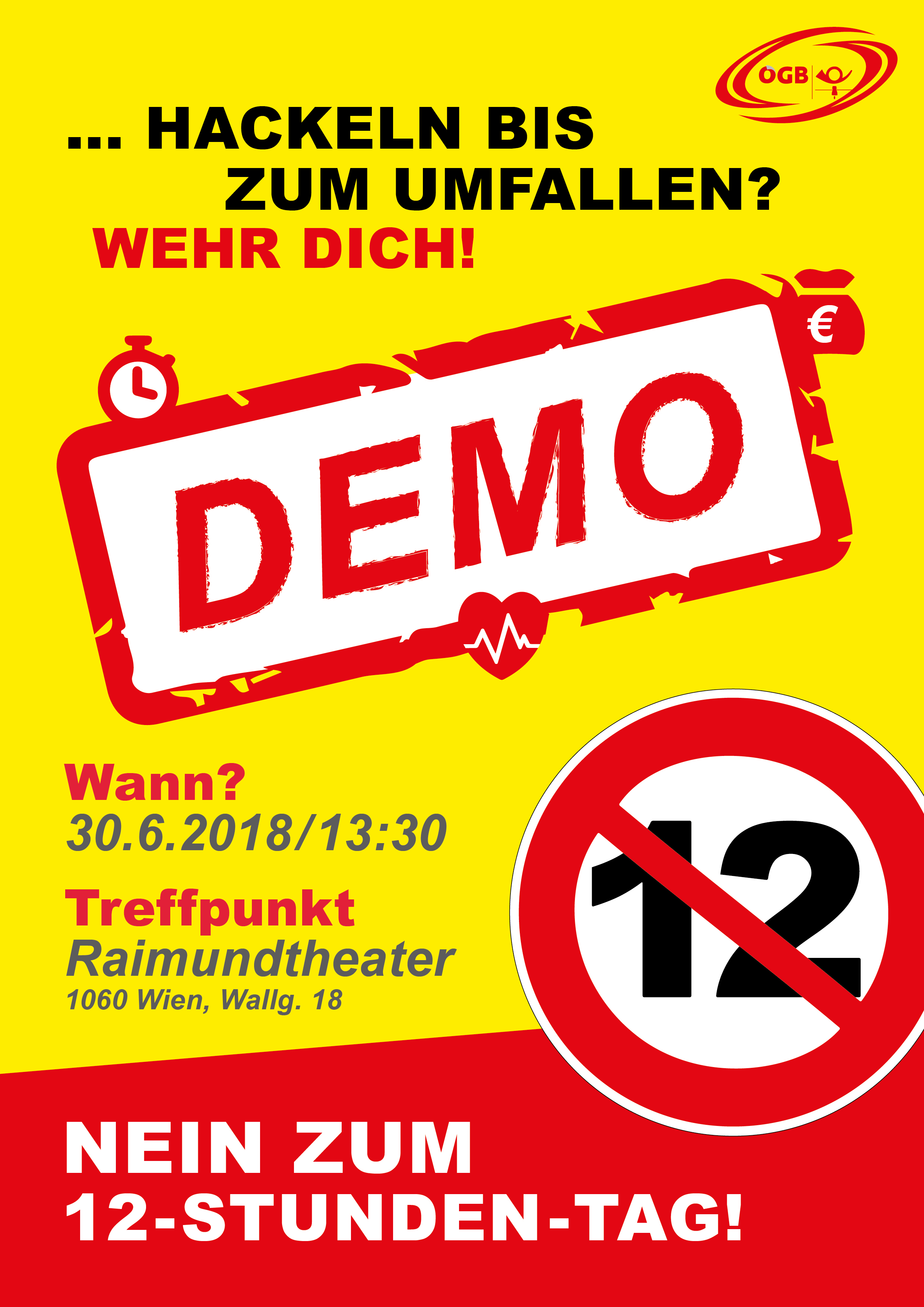 Demo Plakat