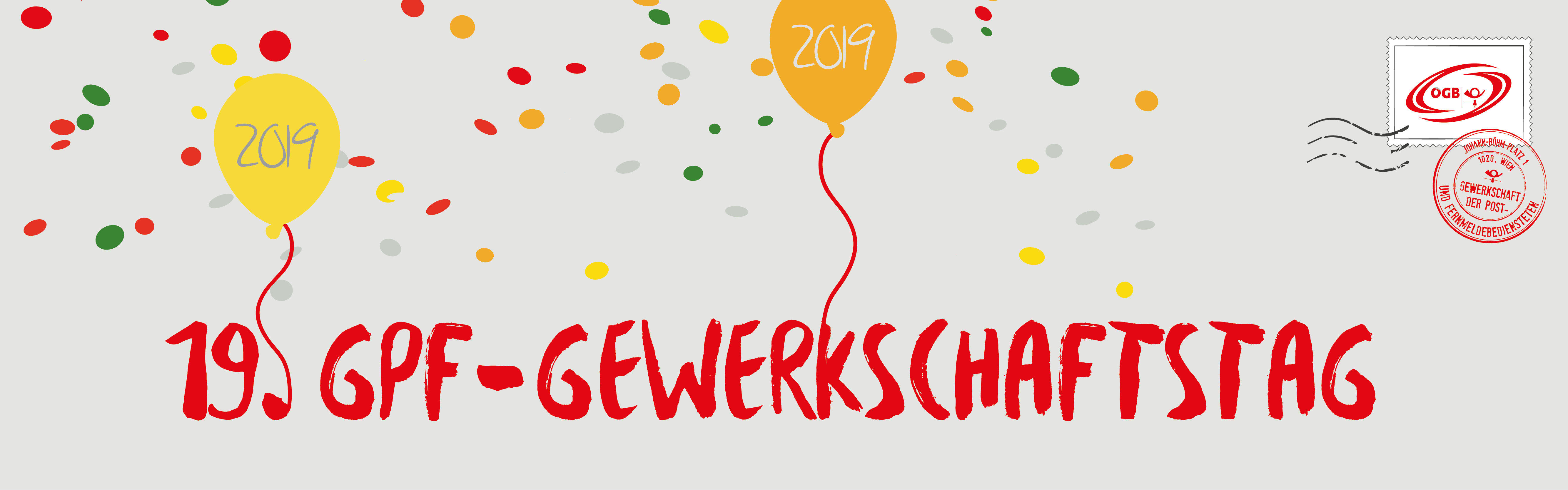 Gewerkschaftstags Banner