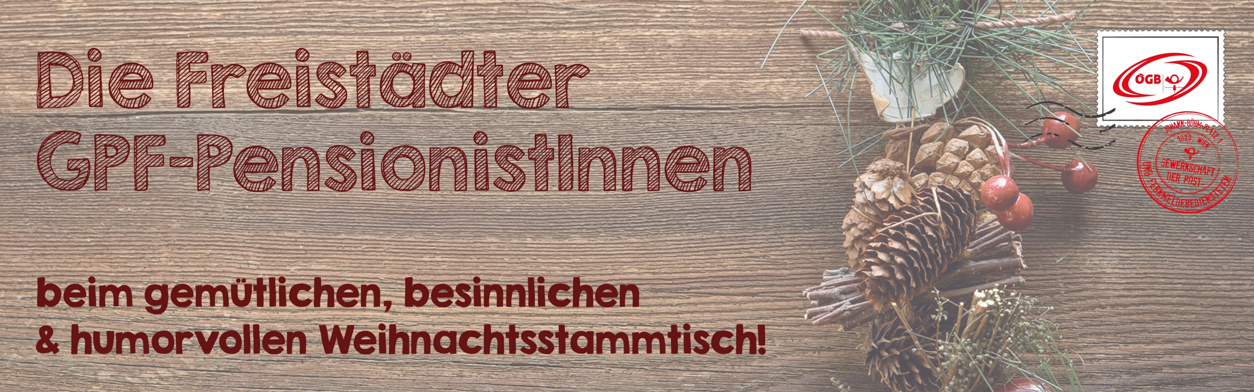 Weihnachtsstammtisch Freistadt 2019_Banner