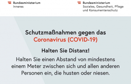 Schutzmaßnahmen gegen das Coronavirus - Distanz_pdfUA