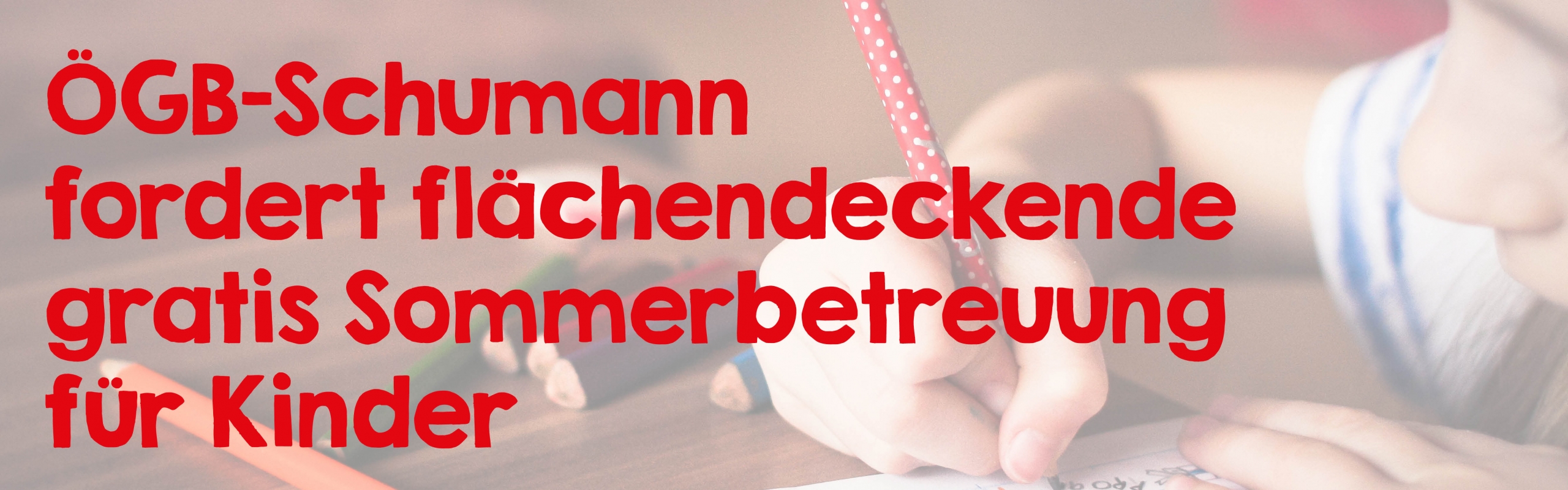 Korinna Schumann_Kinderbetreuung_Banner