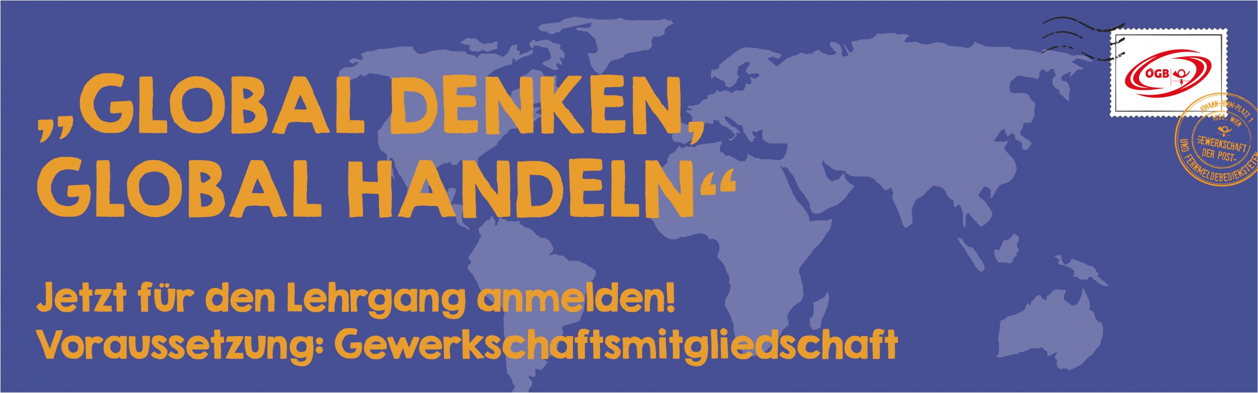 Lehrgang Global denken_global handeln_Banner