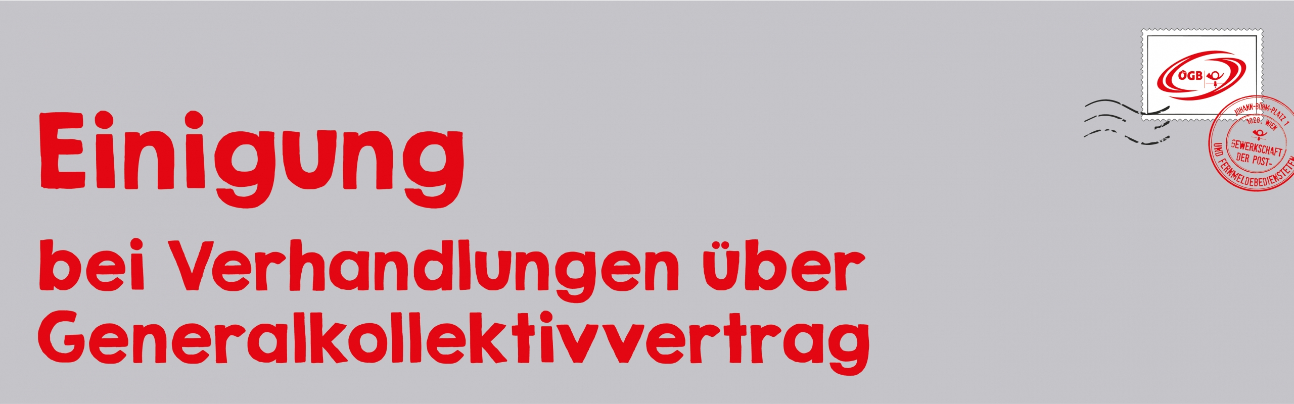 Einigung Generalkollektivvertrag_Banner