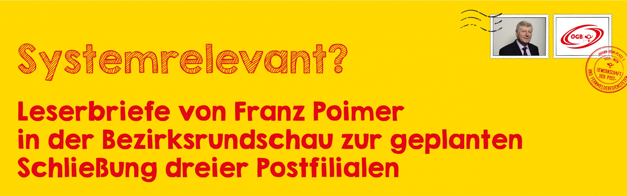 Leserbriefe Franz Poimer_Banner