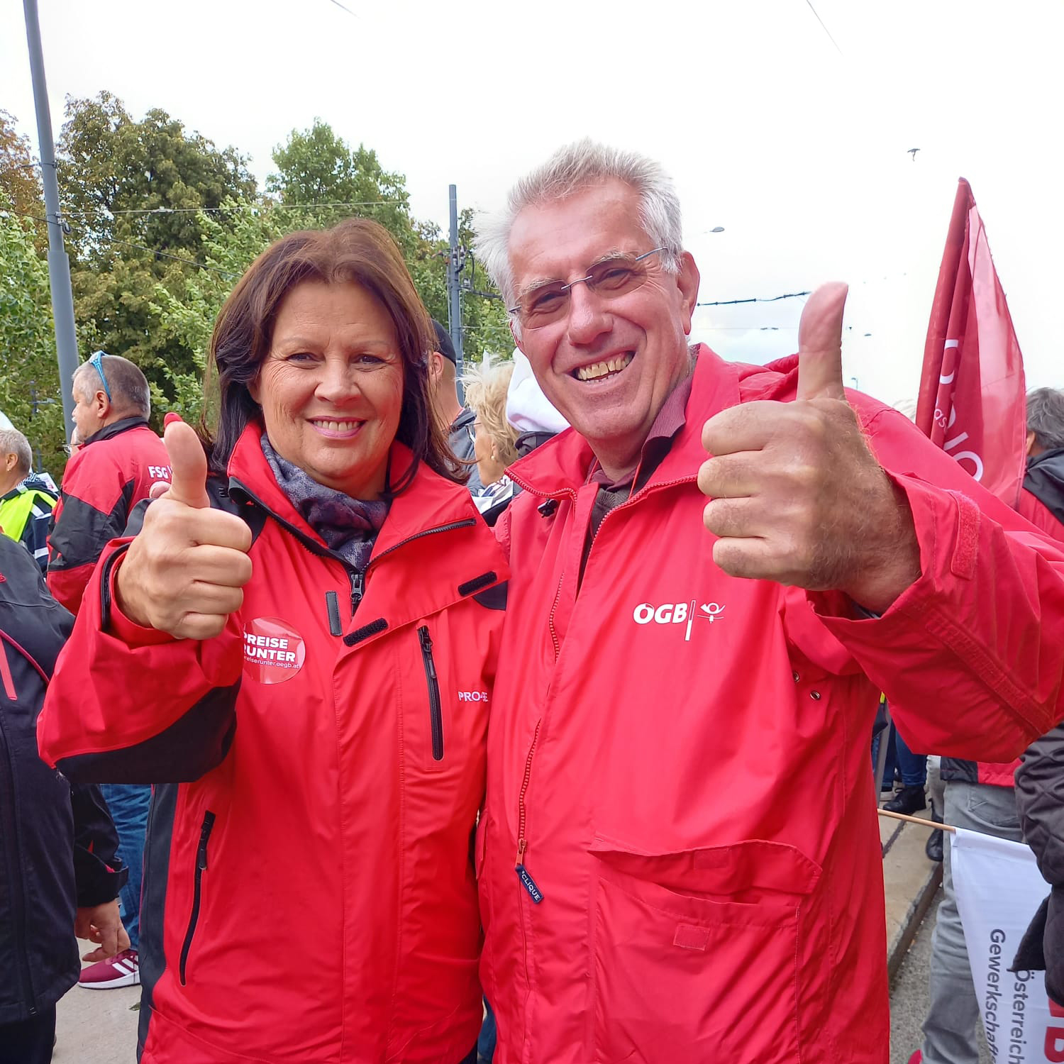 Renate Anderl und Josef Wild