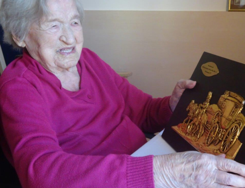 Unser ältestes GPF-Mitglied: Am 30. Dezember 2022 war MATHILDE HAASE 102 Jahre!