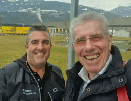 Besuch im neuen Verteilzentrum in Vomp (Tirol)