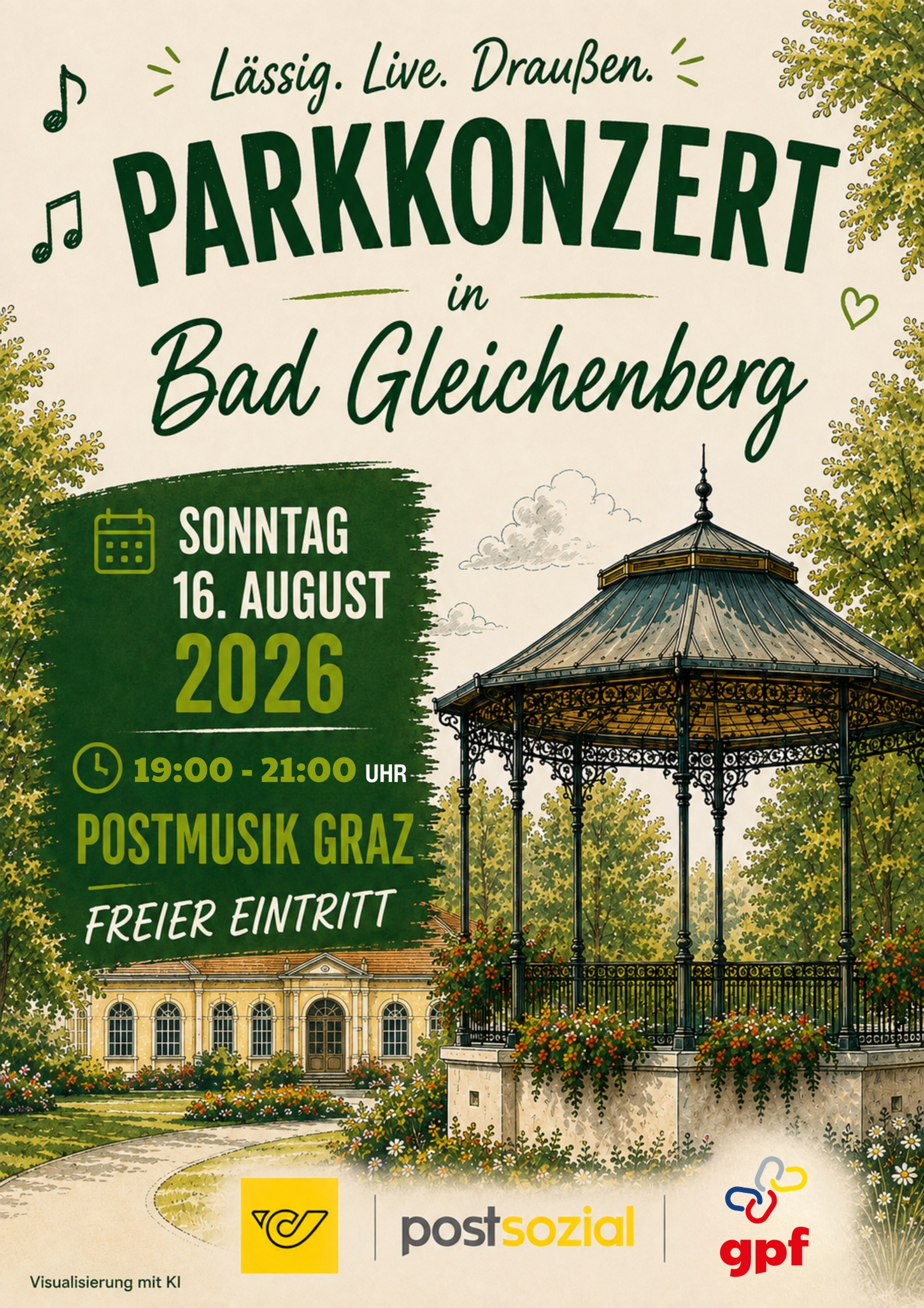 Parkkonzert in Bad Gleichenberg