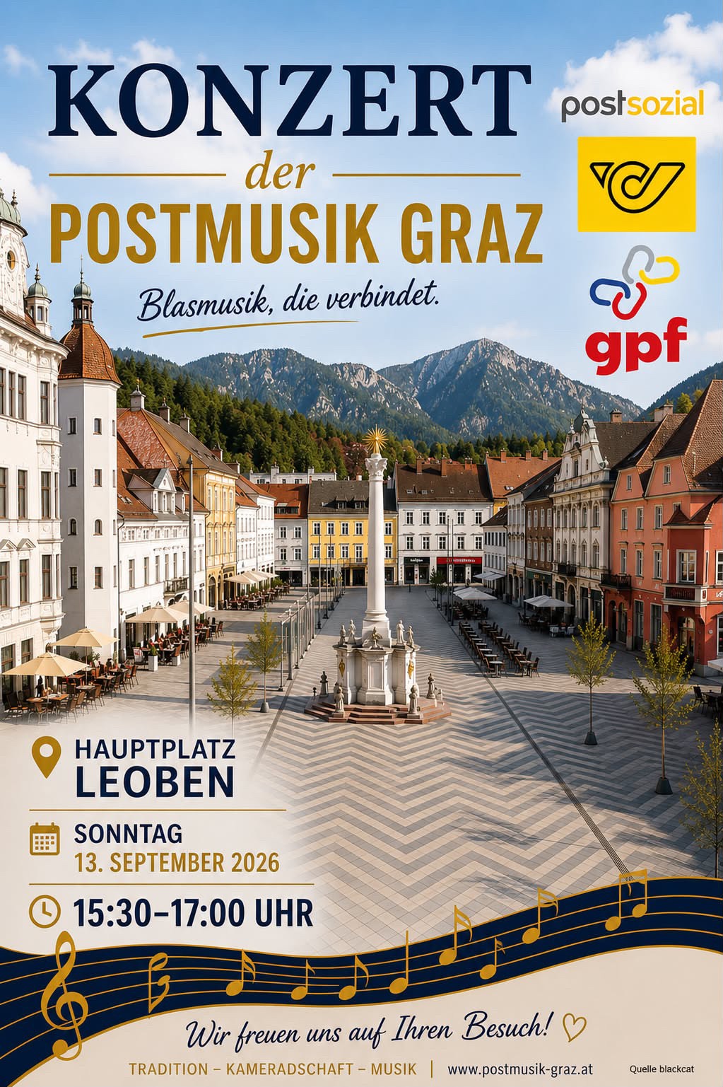 Postmusik Graz in Leoben